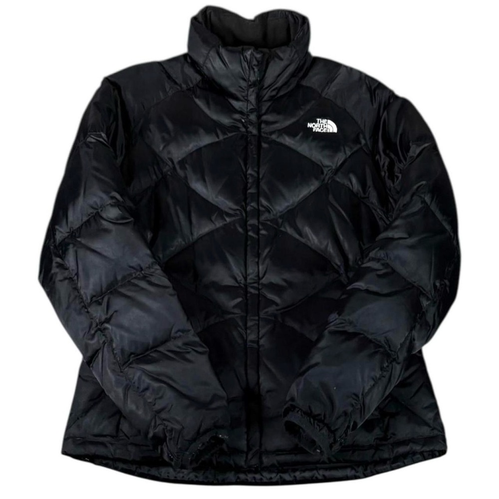 The North Face Aconcagua 550 Down Puffer Full Zip Jacket Black Women’s Large